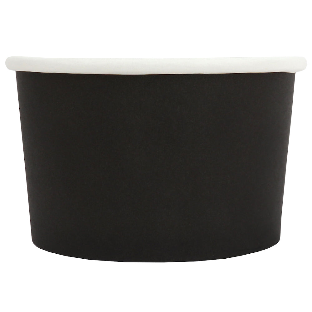 UNIQ® 4 oz Black Eco-Friendly Compostable Cups