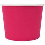 UNIQ® 12 oz Pink Eco-Friendly Compostable Cups