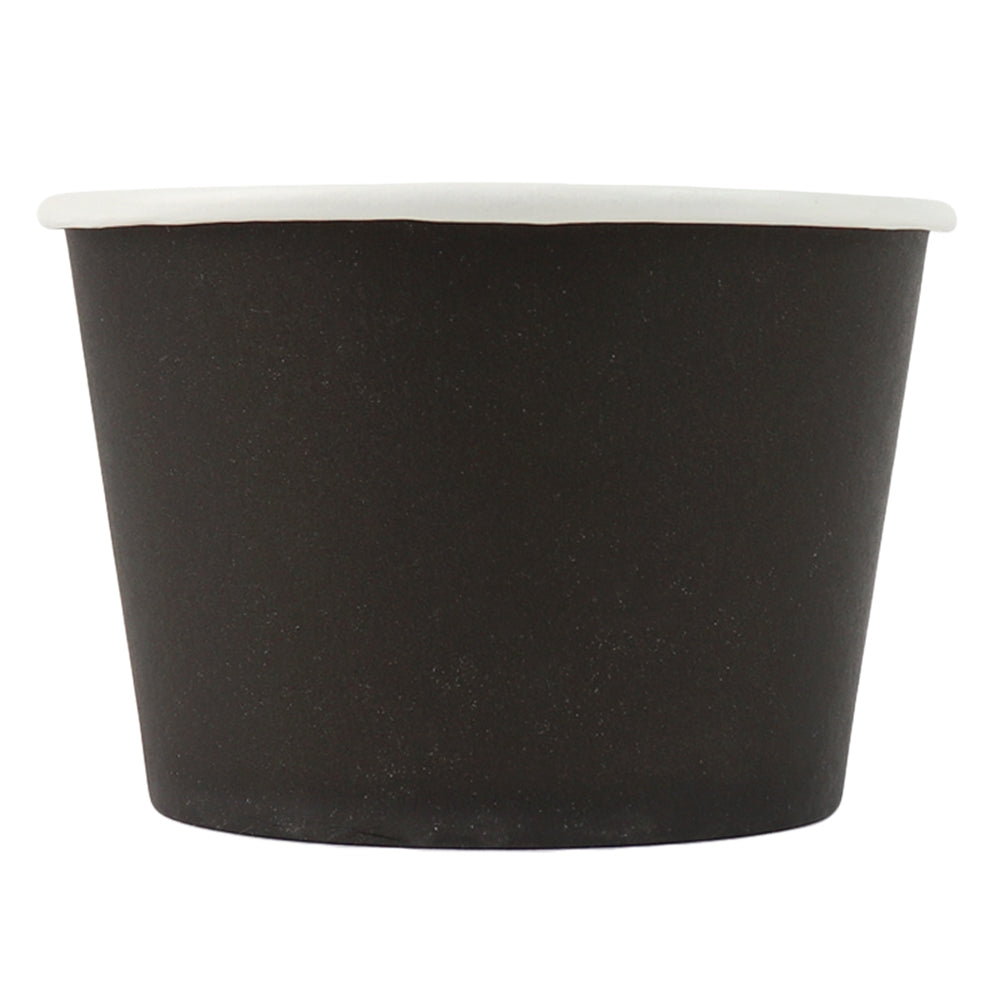 UNIQ® 8 oz Black Eco-Friendly Compostable Cups