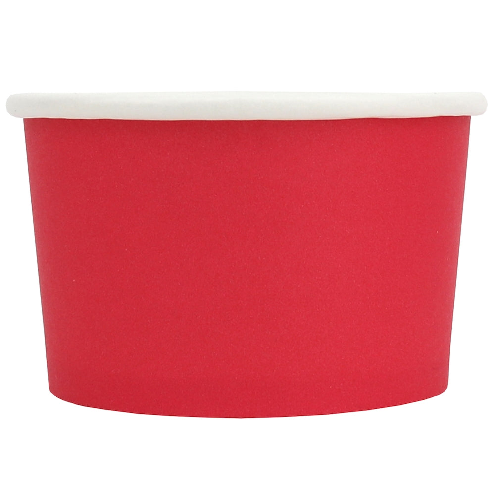 UNIQ® 4 oz Red Eco-Friendly Compostable Cups
