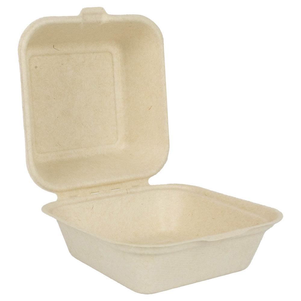 6" Clamshell 100% Compostable