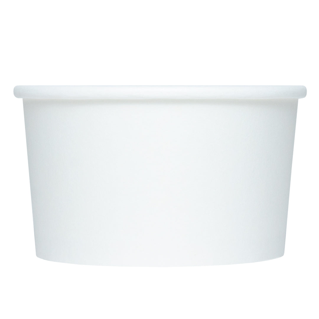 White Biodegradable Take out Disposable Food Container Cups Eco