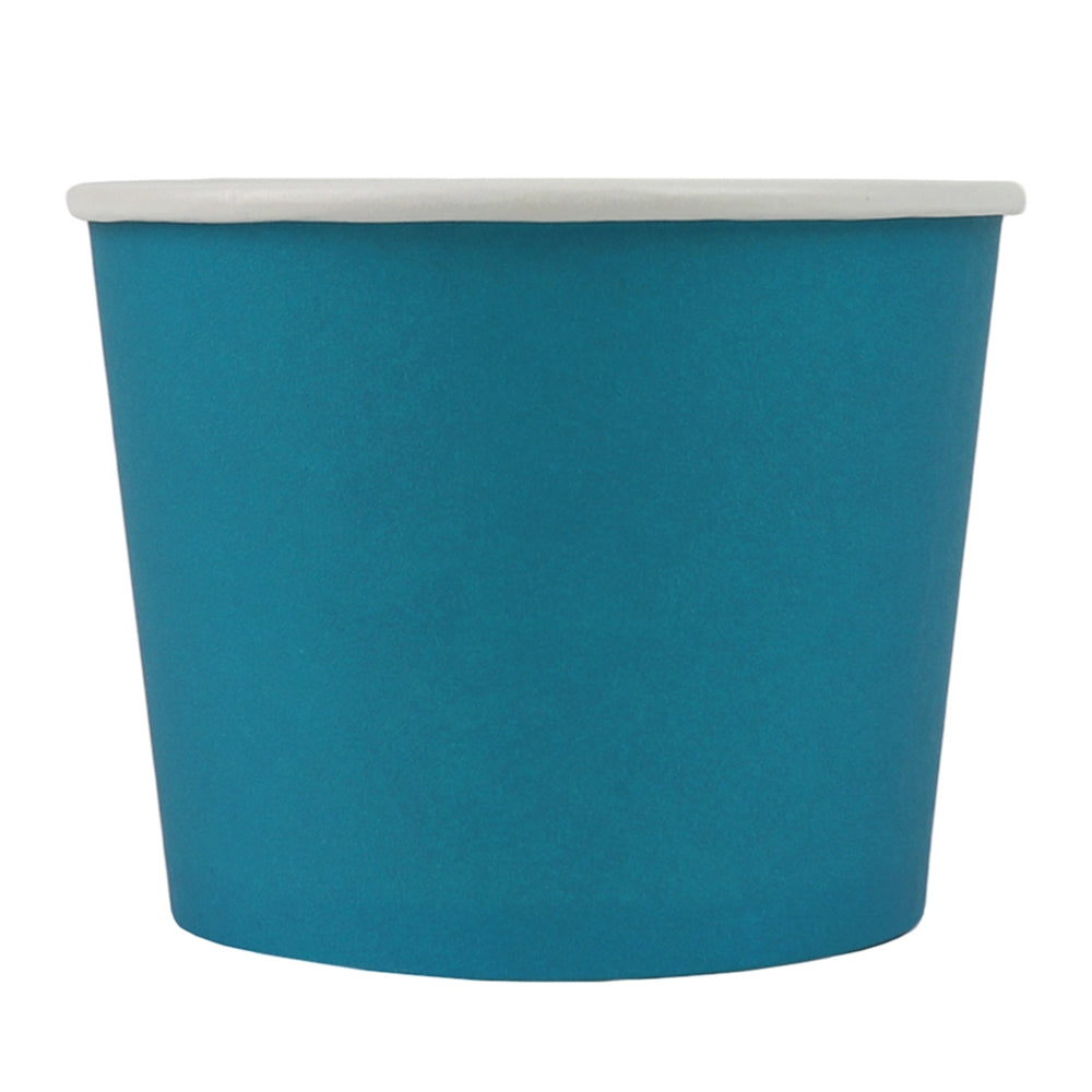 UNIQ® 12 oz Blue Eco-Friendly Compostable Cups