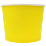 UNIQ® 12 oz Yellow Eco-Friendly Compostable Cups
