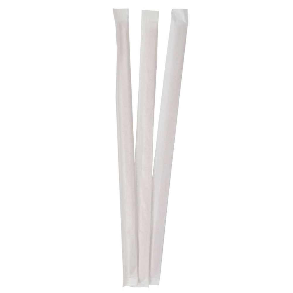 7.5 Inch Individually Wrapped Wood Coffee Stirrers