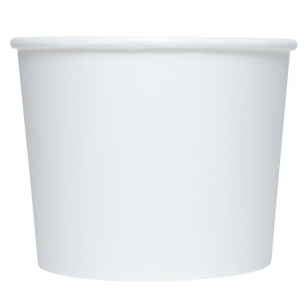UNIQ® 16 oz White Eco-Friendly Compostable Cups