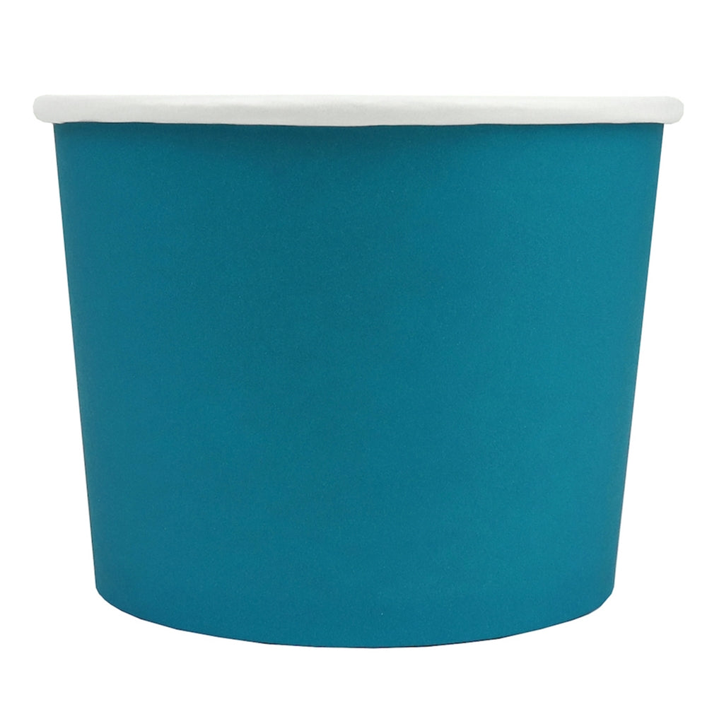 UNIQ® 16 oz Blue Eco-Friendly Compostable Cups