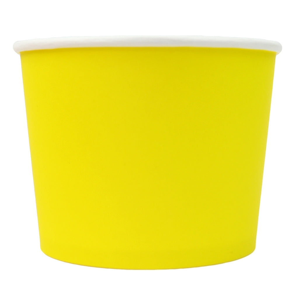 UNIQ® 16 oz Yellow Eco-Friendly Compostable Cups