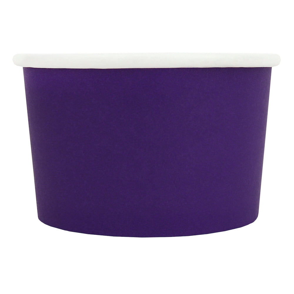 UNIQ® 4 oz Purple Eco-Friendly Compostable Cups