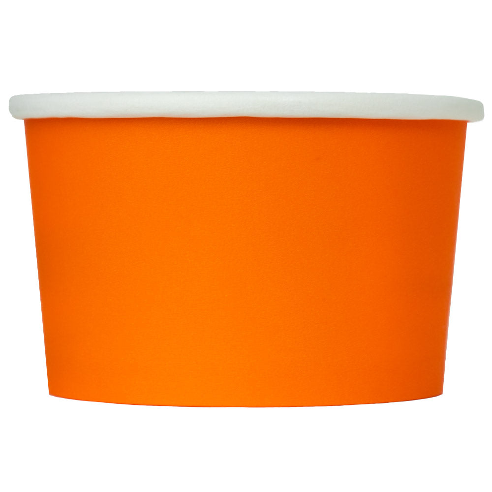 UNIQ® 4 oz Orange Eco-Friendly Compostable Cups