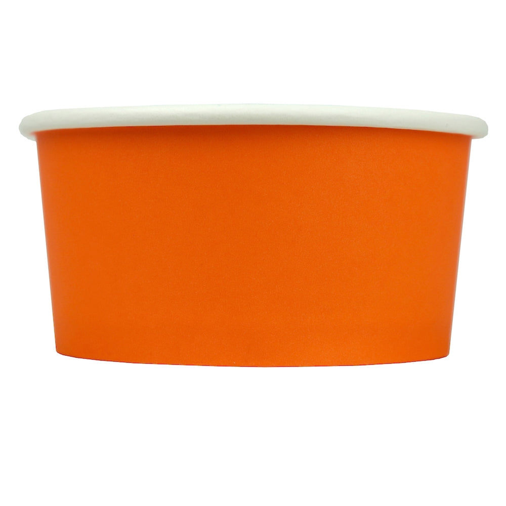 UNIQ® 6 oz Orange Eco-Friendly Compostable Cups