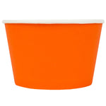 UNIQ® 8 oz Orange Eco-Friendly Compostable Cups