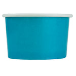 UNIQ® 4 oz Blue Eco-Friendly Compostable Cups