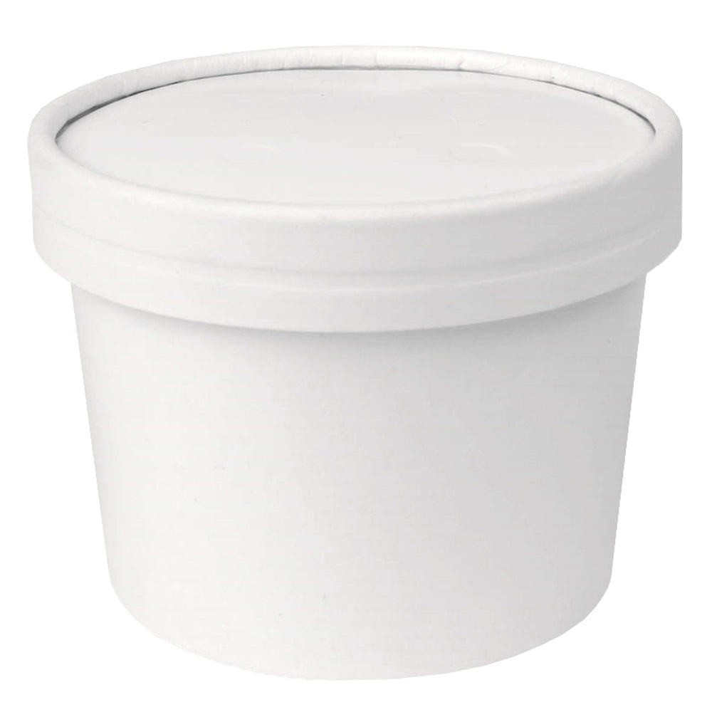 UNIQ® 12 oz Eco-Friendly Compostable To Go Containers With Non-Vented Lids