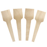 UNIQ® Wooden Gelato Spoons 2.75"